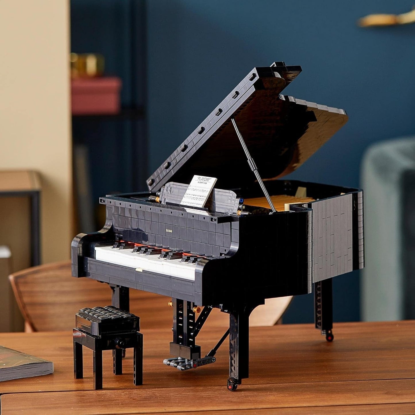 LEGO Ideas Koncertflygel (21323); Byggesæt; Dit eget koncertklaver; Fantastisk modelprojekt for den talentfulde pianist, musiker, musikelsker eller hobbyist (3.662 styk) Byggesæt Besuche den LEGO-Store