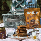 Bett'R Pancake Mix, økologisk, vegansk og glutenfri bageblanding, 6 x 400 gram Kitchen Naty Shop