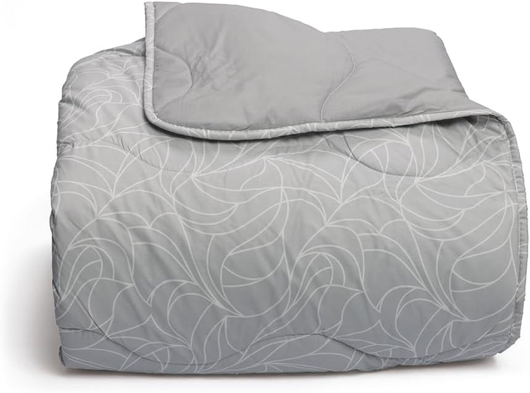 Foppapedretti Notte & Natura Petali quilt med sand, enkeltsengsdyne, 100% bomuld, lavet i Italien Dyner og dyner Naty Shop Wave of Pearls Enkeltseng