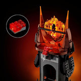 LEGO Ikoner Ringenes Herre: Barad-Door voksenbyggesæt med Sauron, Gothmog, Orc, Frodo, Sam og Gollum Minifigurer Film Memorabilia Fan Samlerobjekt 10333 Byggesæt Beuche den LEGO-Store