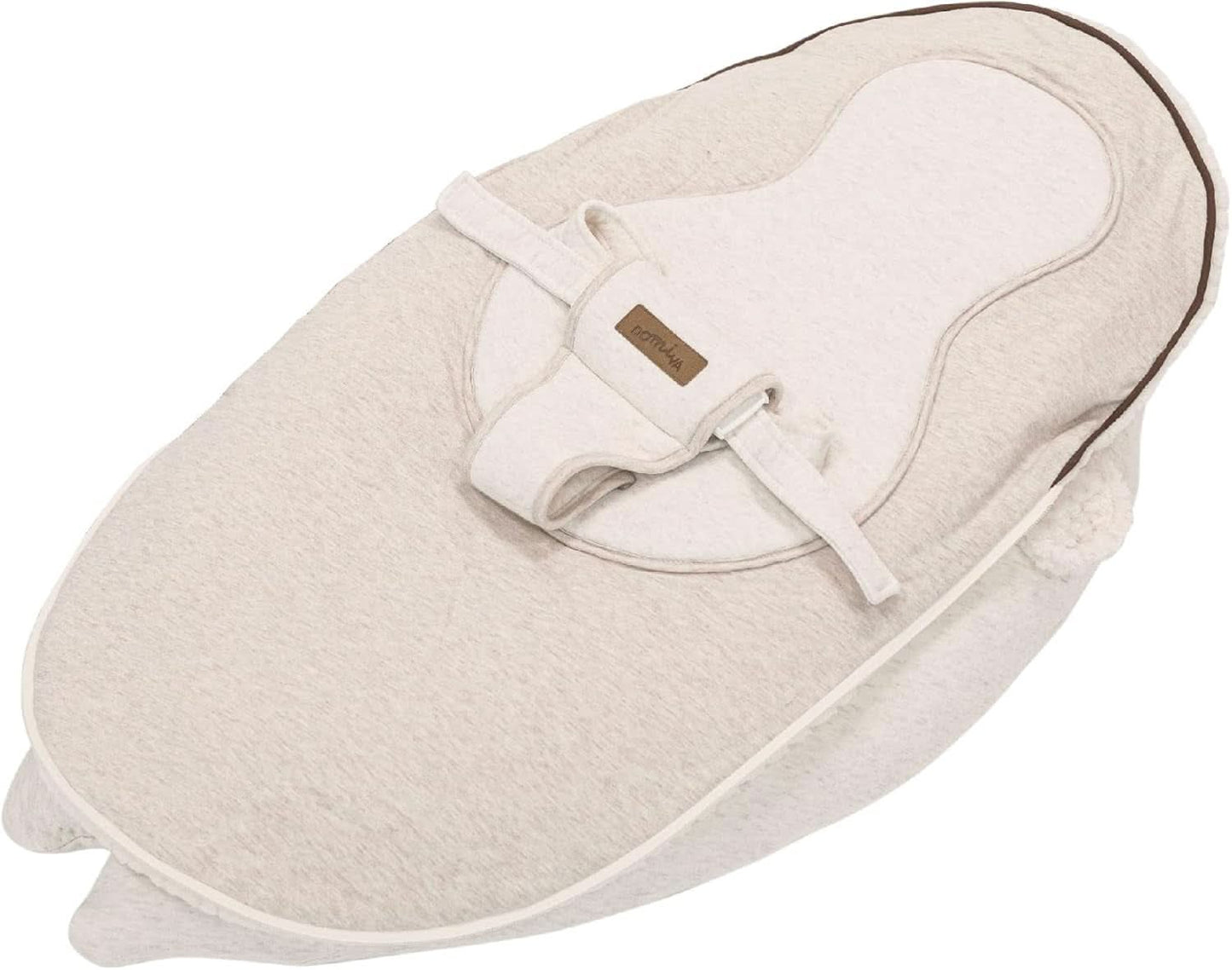 Multifunktionel ammepude, 4 i 1, Soft Nova, beige, enkelt pude: 202 cm, lænestol, 40 X 75 X 22 cm Tilbehør Mad og Amning Bebe Naty Shop