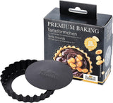 RBV Birkmann Premium Bagning, tærteform, Ø 10 cm, 6 stykker, med aftagelig bund Forme og bageplader Naty Shop