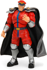 Jada Toys Street Fighter Figur Guile (15 Cm) - Street Fighter 2: The Final Challengers samleobjekt bevægelig actionfigur med alternativt hoved, hænder og tilbehør, alder 13+ Actionfigurer Naty Shop M. Bison