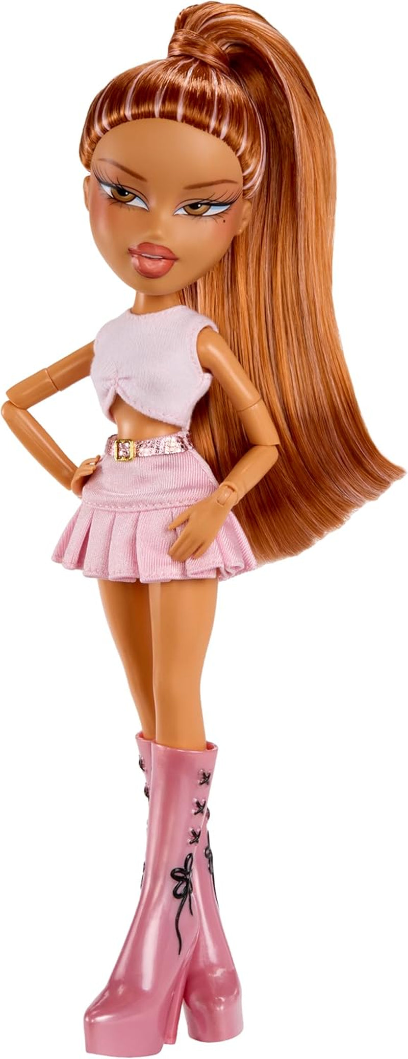 BRATZ Pop Starz Yasmin – Modedukke med samler charme, outfit og musikalsk tilbehør