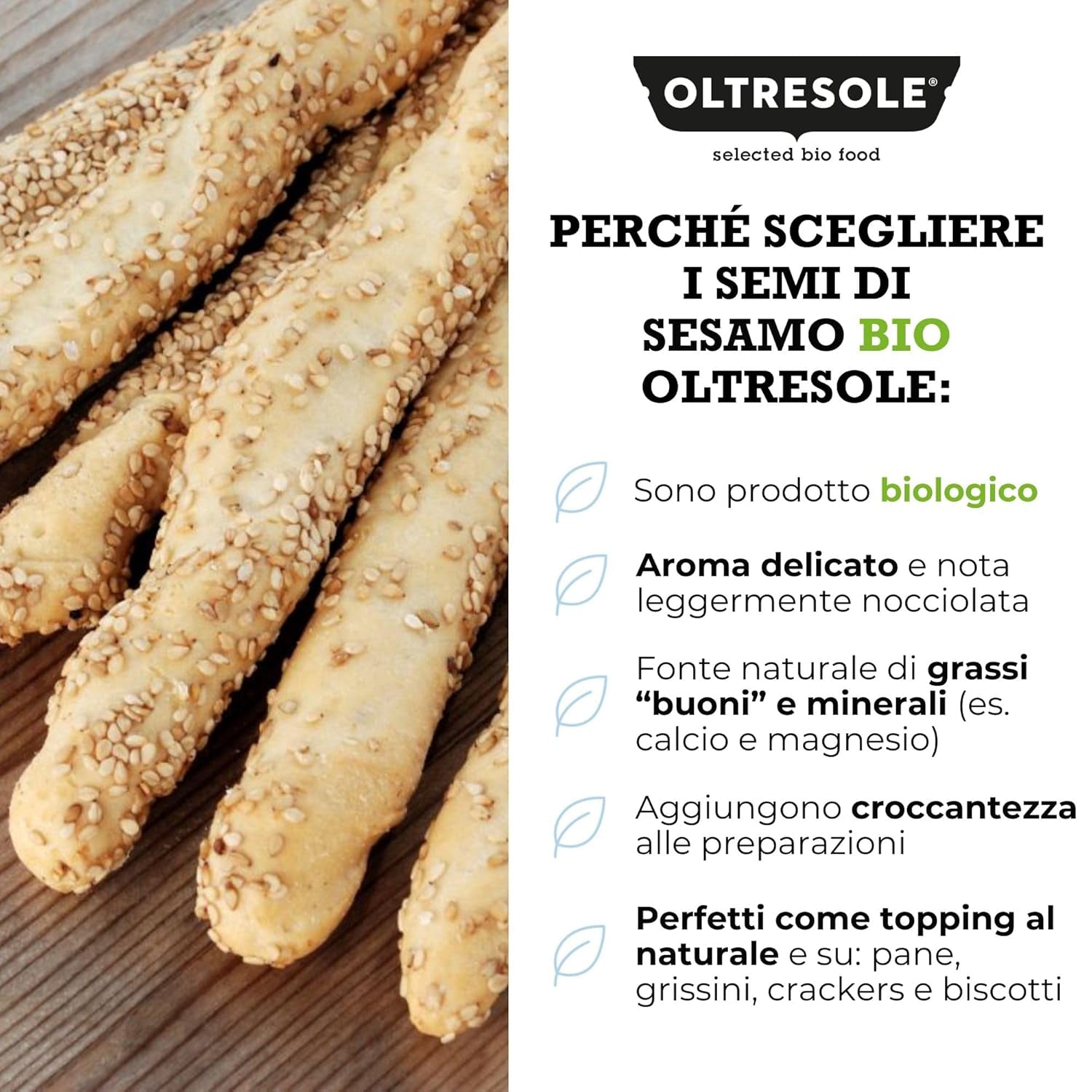 Økologiske sesamfrø 3 kg, rå økologiske oliefrø, hvid sesam, naturligt afskallet, uristet, kilde til calcium og jern, økonomipakke