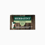 Permanent hårfarvegel 6N mørkeblond - 170 ml I Ammoniakfri, 100% dækning af gråt hår I Testet på følsom hud, med 8 planteekstrakter Hårfarve Naty Shop