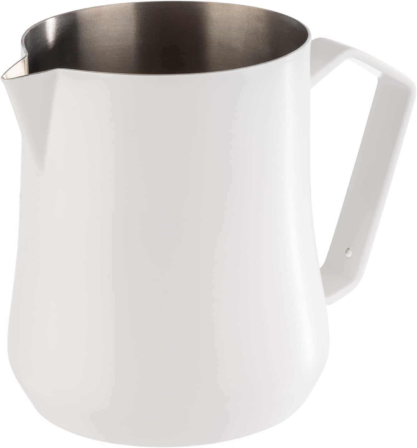 APS 10361 Universal mælkekrus, rustfrit stål, elektrostatisk malet hvid, 0,5 liter