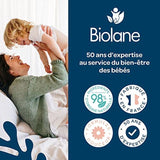 BIOLANE - Rund sut - Ekstra tynd sut - 6+ måneder - Tofarvet grøn - Naturgummisutter - Til oral udvikling - Blød og behagelig