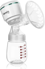 LIONELO Elektrisk modermælkspumpe LIONELO Fidi plus 180 ml, energibesparende bærbar pumpe, 9 niveauer af massage, driftstid 150 min. Tilbehør Mad og amning Bebe Naty Shop