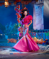 Day of the Dead Barbie Doll - begrænset udgave med traditionel kjole og smykker, inkluderer stativ og samlercertifikat, for samlere og fans fra 6 år og opefter, HJX14