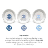 Nuvita Effektivt dobbelt pumpesæt til Materno Smart X - 1287KDX | Komplet sæt tilbehør, anti-kolik flaske godkendt af Aio Accesorii Hrana si Alattare Bebe Naty Shop