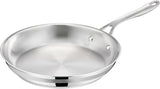 Jamie Oliver fra Tefal Cook Smart stegepande 28Cm, Ucoated rustfrit stål, Velegnet til induktion Gryder og pander Naty Shop Standardtitel