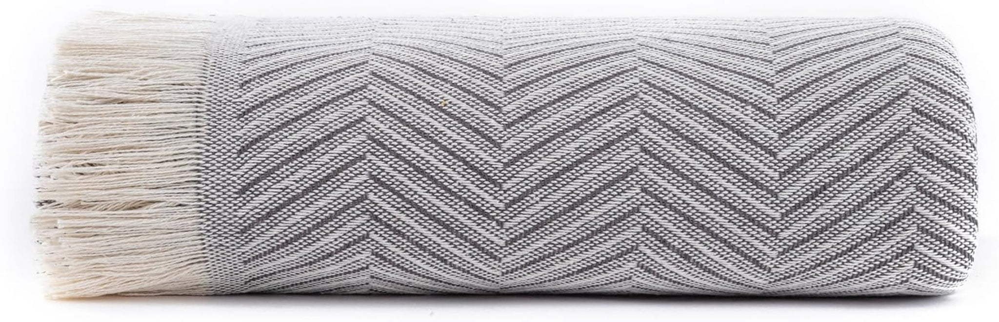 Todocama multifunktionelt sengetæppe, sengetæppe, sengetæppe, sofabetræk, jarapas, sildebensmønster (230 X 260 Cm, sandbeige). Senge og tæpper Besuche den Todocama-Store Mørkegrå 230 X 260 Cm