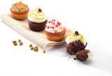 Pyrex BANDEJA 6 MAGDALENAS ASYMETRIA PX Muffinformchen, Metall, Bunt, 6 Magdalena Forme og bageplader Naty Shop
