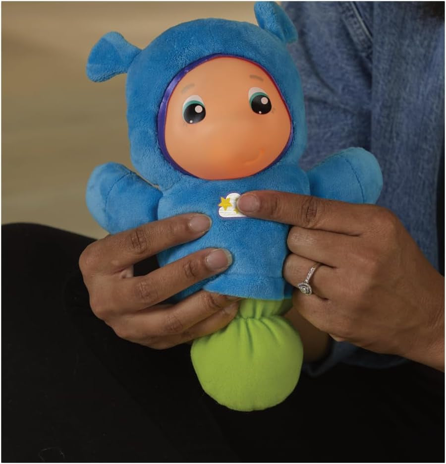 Playskool plys lyseblåt sovelegetøj velegnet til babyer fra 0 måneder. Bebe Naty Shop legetøj