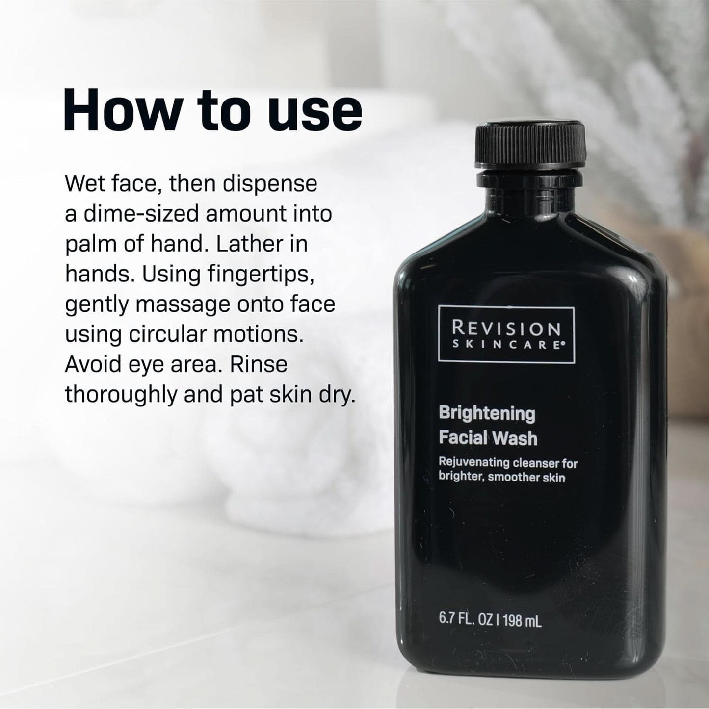 Revision Hudpleje, Brightening Facial Wash Kosmetik og Beauty Naty Shop