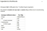 - Økologisk glutenfri havregryn (4 x 1 kg), fuldkorns havregryn, glutenfri morgenmadsprodukter, fiberrig og naturlig vegansk, 100 % bæredygtig papiremballage, plastfri