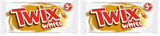 Twix hvide chokoladebarer; karamel, kiks, hvid chokolade; flere pakker chokolade; 5 barer (5 x 46 g)