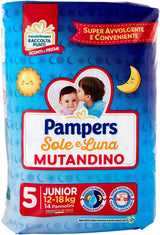 PAMPERS Sole & Luna Junior Neoprenranzug, 14 Stück Naty Shop