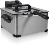 Tristar frituregryde, 1 stor kurv og 2 små kurve, justerbar termostat, kølezone, 5 liter, 2000 W, FR-6949 Hvidevarer Naty Shop Standardtitel
