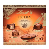 Lindt Chokolade | Kreolsk Pralineæske | 100 g | 9 praliner i 4 lækre sortimenter, lavet af 100% fin kakao, uden alkohol | Chokolade gave sæt