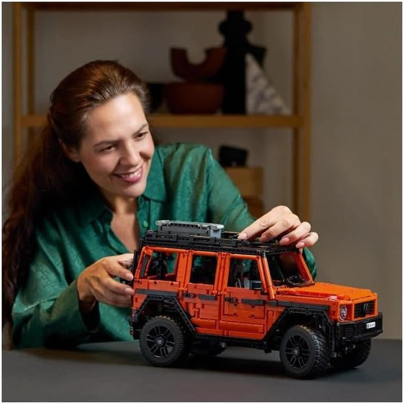 LEGO Technic Mercedes-Benz G 500 Professional Line, G-klasse bilmodelbyggesæt, Voksengave, Luksus terrængående køretøjssæt, Mercedes samleobjekt, Legetøjsbil 42177 Byggesæt Besuche den LEGO-Store