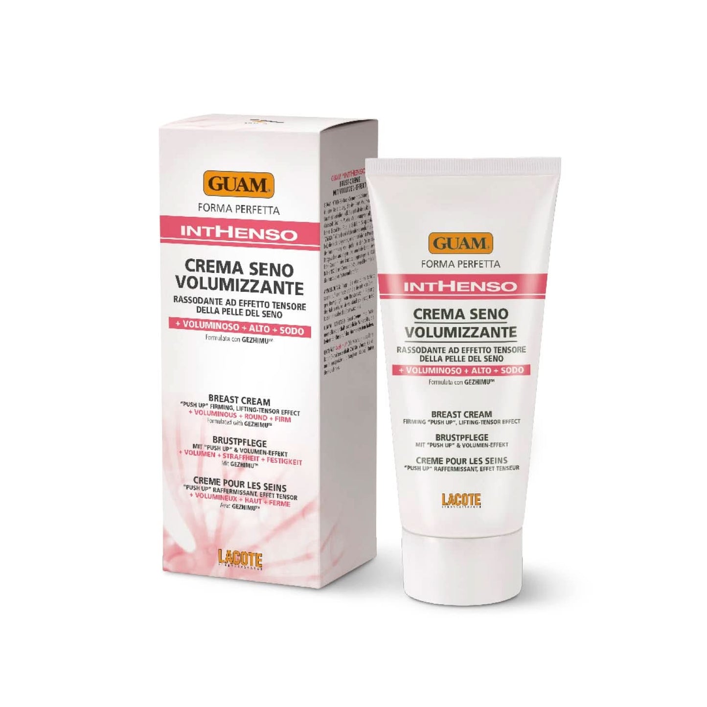 Guam Inthenso, cremen der giver fasthed til barmen, 150 ml Kosmetik og skønhed Naty Shop