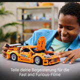 LEGO Technic Fast and Furious Toyota Supra MK4 - Legetøjsbil - Med 6-cylindret motor og åbne døre - Modelsæt til drenge og piger over 9 år - Fødselsdagsgaveidé 42204 Byggesæt Beuche den LEGO-Store
