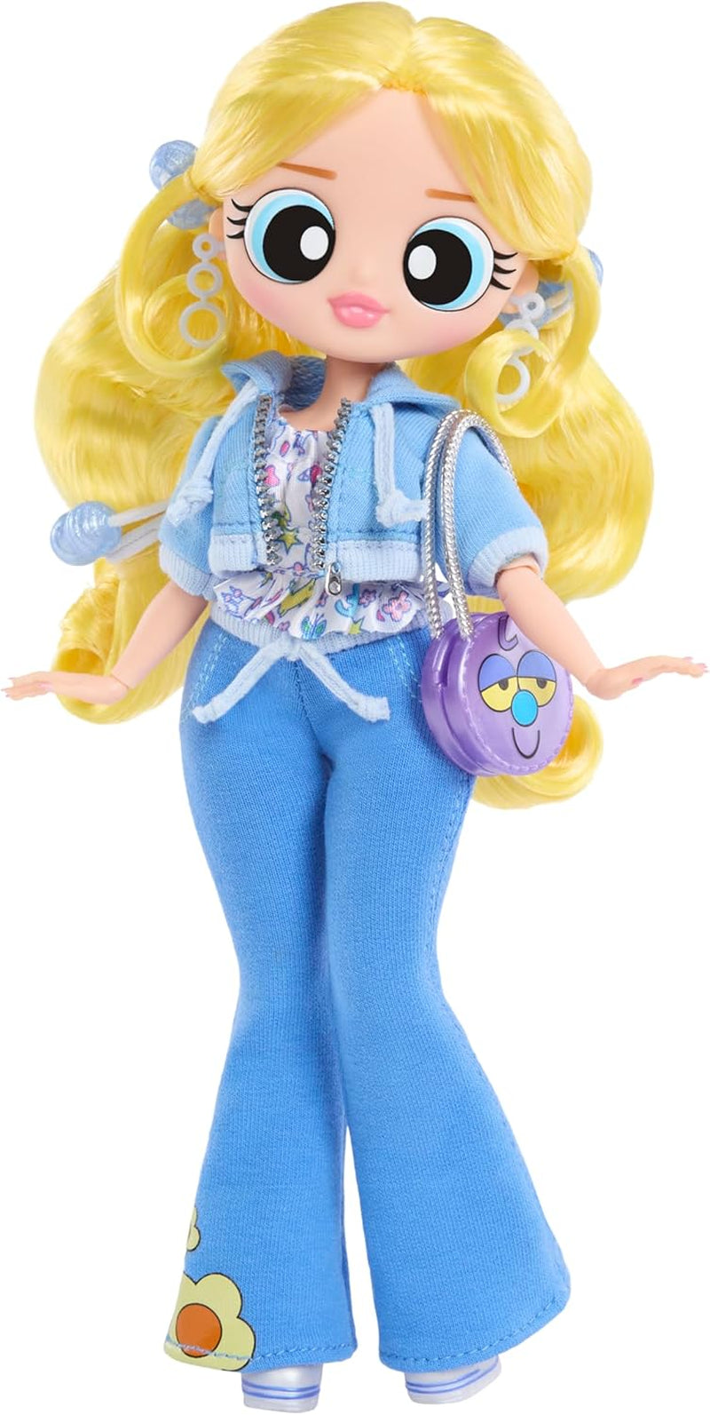 L.O.L. Overraskelse! OMG The Powerpuff Girls Puppe - Bubbles - Enthält 1 Modepuppe, Inklusive Outfit og Accessoires, 3 til Sammeln