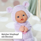 Baby Born for Babies Blød musedukke, 26 cm, med ører og fingerlommer, til nyfødte, 836590 Zapf Creation, Pink