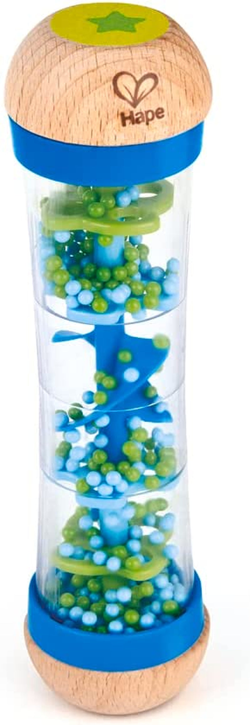 Hape regnmager | mini musiklegetøj med træklokker, blå Bebe Toys Naty Shop Blue