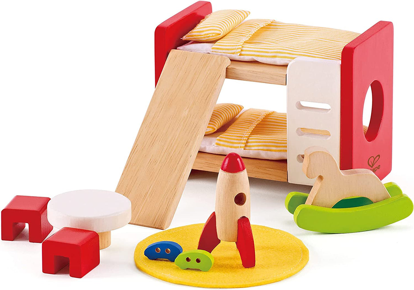Hape E3459 - Børneværelse, små Dukkehuse Naty Shop Børneværelse