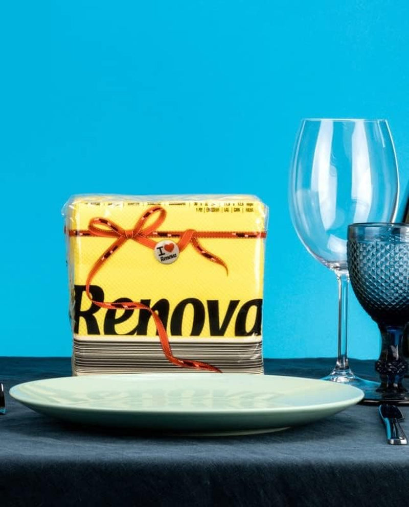 Renova papirservietter, 70 stk., 128GB