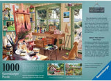 Ravensburger Puslespil 1000 brikker - Mit husly: kunstnerens lager Puzzle Naty Shop