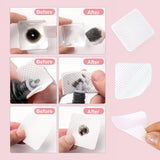 Qufiiry 300 Stück Fusselfreie Nageltücher, fnugfri negleservietter, Fusselfrei Nagel Wattepads, Nagel Wischtücher Für Cleaner Gelnägel Nagellackentferner Wattepads Nail Wipes Pads