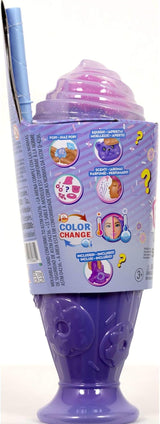 Barbie Pop Reveal-seriesæt med modedukke og tilbehør, Candy-serier, Donut Dreams-design med kæledyr, 8 overraskelser inklusive farveskift, JFY60