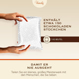 Venchi – Granblend Extra Black 75 % INGEN tilsat sukker, 1 kg – INGEN kunstige sødestoffer – Glutenfri – Vegansk