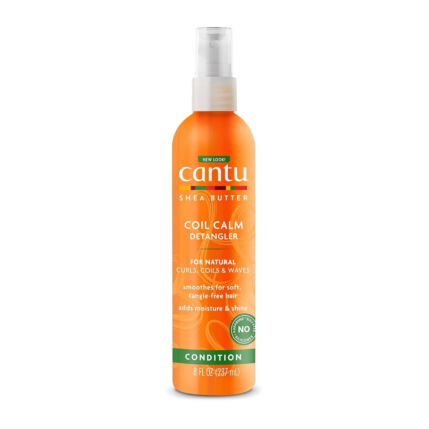 Cantu Coil Calm Detangling Spray, Shea, Krøllet hår, 237ml Detangling Produkter Naty Shop Standardtitel