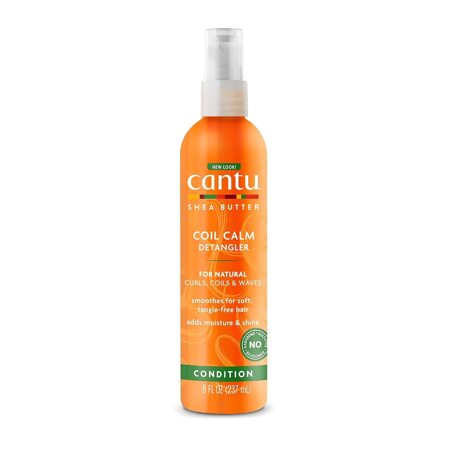 Cantu Coil Calm Detangling Spray, Shea, Krøllet hår, 237ml Detangling Produkter Naty Shop Standardtitel