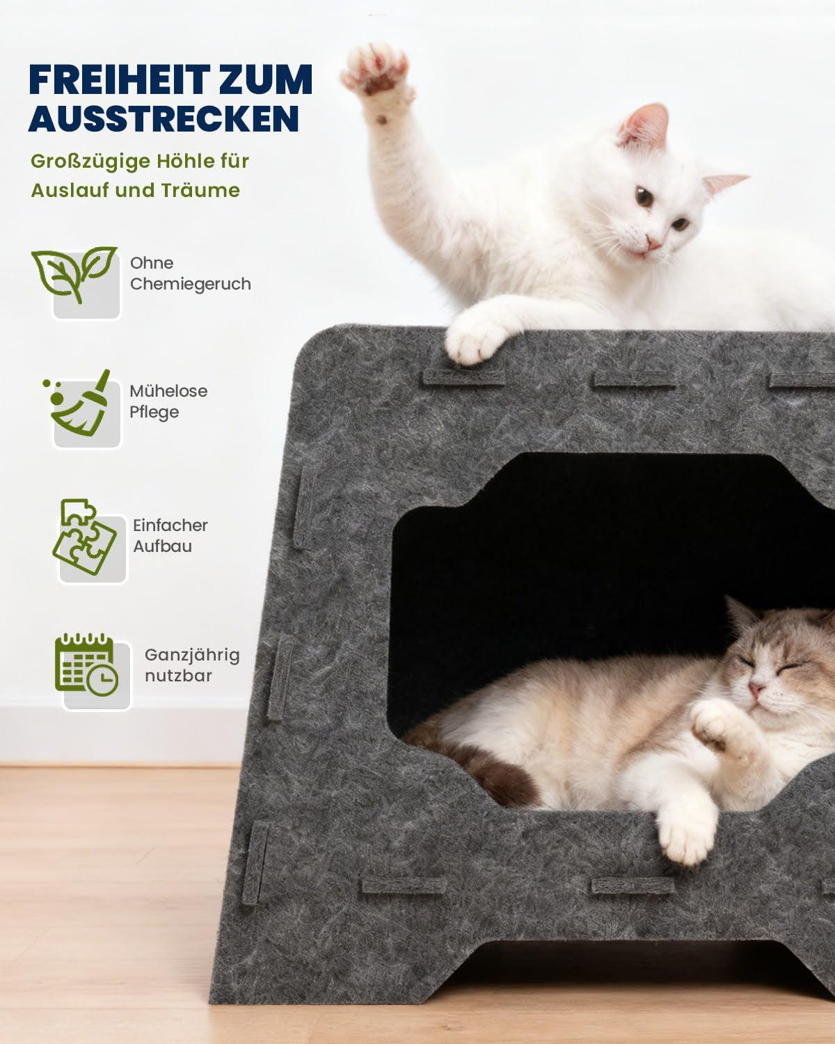 Tæpper og møbler, kæledyr, huler og huse, katte, senge til katte, katte - senge, madrasser