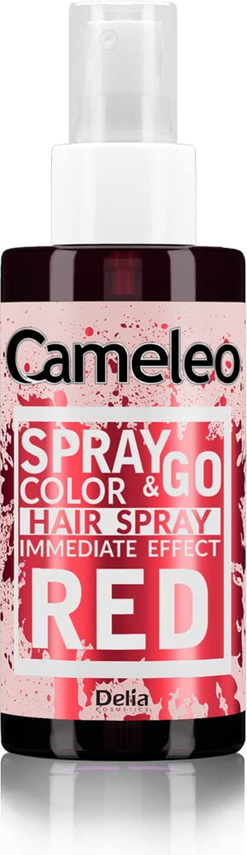 Cameleo - Spray & Go - hårfarvespray - lilla - til blondt, platinblondt og gråt hår - spray blot og gå - semi-permanent - øjeblikkeligt resultat - karnevalshårfarvespray - 150 ml Naty Shop Red Hair Dye 150 Ml (1 pakke)