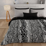 PETTI Artigiani Italiani - Vinterdyne, Vinterdyne, Enkel quilt, Dobbeltsidet, monofarvet og digitalt tryk, 100% hypoallergen mikrofiber, Made in Italy