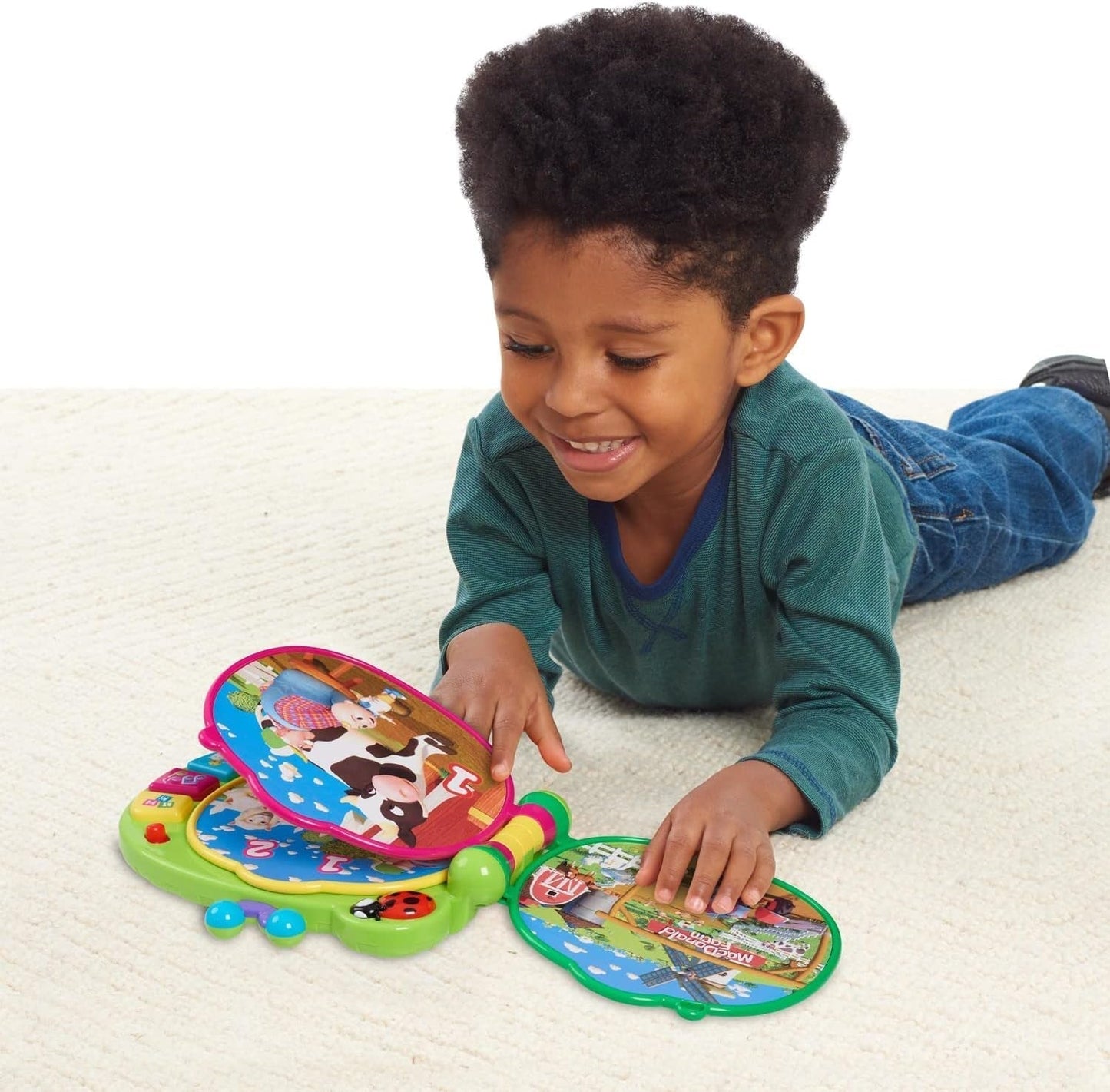 CoComelon , J.J læringsbog, læringsfunktioner og elektronik, legetøj til børn fra 18 måneder, CCM10 (fransk version) Bebe Toys Naty Shop