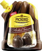 Chokoladeglasur til kager, Dream, 125 grams glasur og Decor Naty Shop