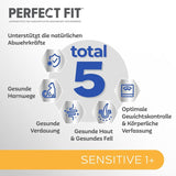 Vådfoder til katte Perfect Fit Sensitive 1+ med kylling i sauce, 12 poser, 12 x 85g - Premium vådfoder til følsomme katte fra 1 år, uden hvede og soja, for at støtte fordøjelsen