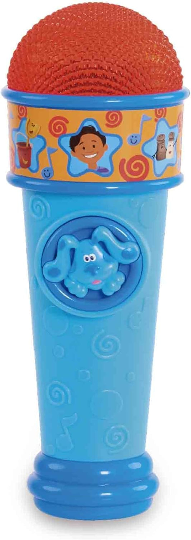 Blå og spidser Blå mikrofon Blues Clues Tegnefilm Hundelegetøj til drenge og piger fra 3 år og opefter Multifarvet babylegetøj Naty Shop