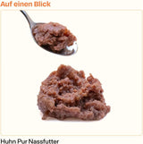 The Better Cat - Kornfrit vådfoder med ekstra højt kødindhold - Premium kornfrit og sukkerfrit kattefoder (200 g, kylling)