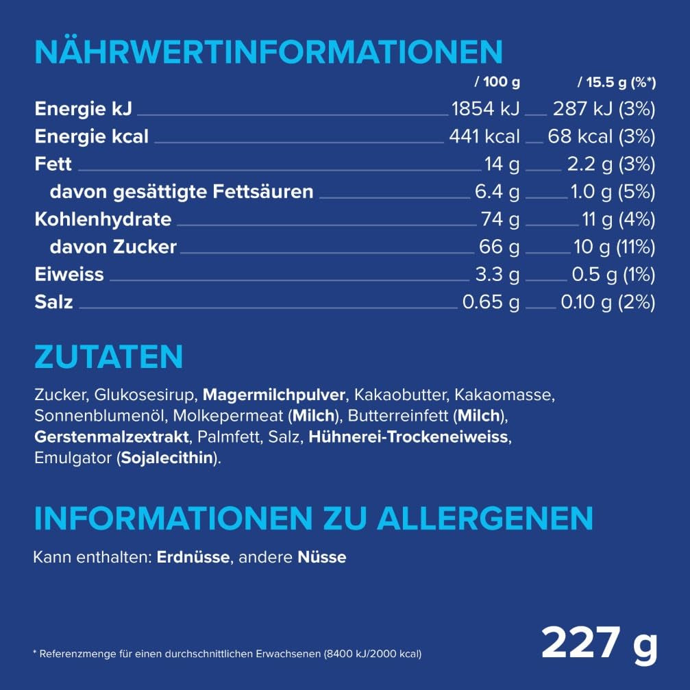 Mini bulk chokoladepakke, minichokoladebarer med nougatcremekaramel, 227 g, chokoladegaveidé, stor chokoladepakke