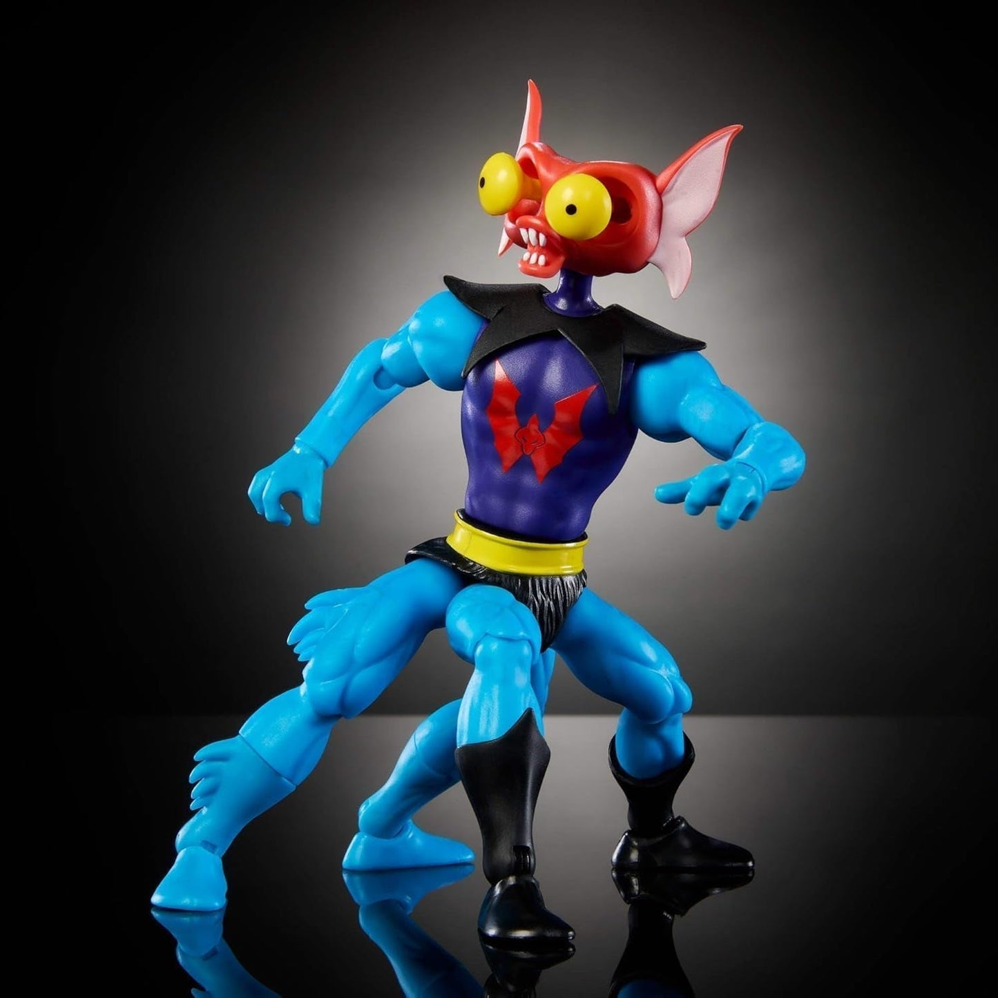 Masters of the Universe Origins Actionfigur Mantenna Princess of Power fra tegneseriesamlingen, ca. 14 cm høj 1980'er TV Bogeyman Lift-Up Eyes JBM78 Actionfigurer Naty Shop