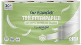 By Amazon Toiletpapir, 3 lag, 10 ruller (10 ruller, 1-pak) 200 ark pr. rulle, Fsc certificeret